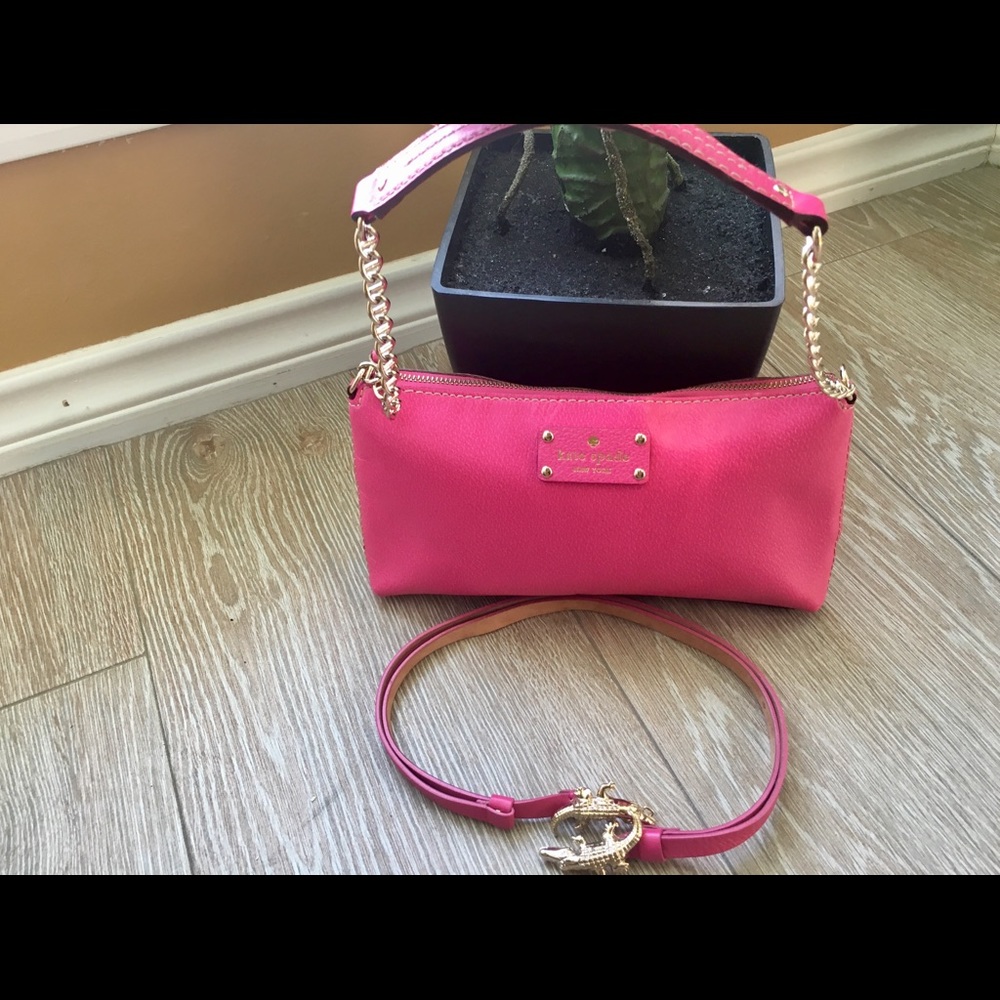 New Kate Spade bag w matching belt (OS adjustable)